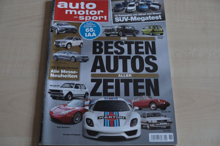 Deckblatt Auto Motor und Sport (19/2013)
